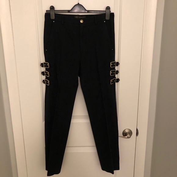 COPY - FINAL $ DROP 🔥 Versace Cttn Pant w/ Buckle… - Picture 3 of 16